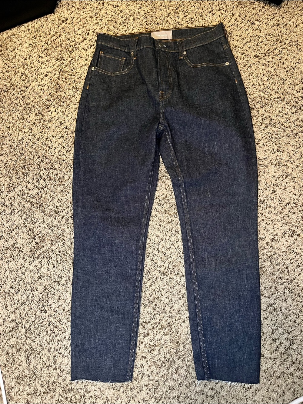 Everlane Women's High-Rise Dark Indigo Jeans NWOT